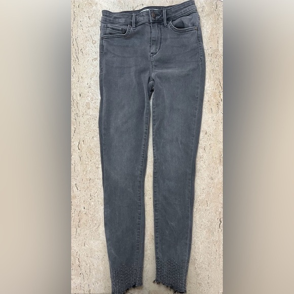 Sam Edelman Denim - Sam Edelman The Kitten Mid Rise Skinny Ankle Jeans Size 25 (2)